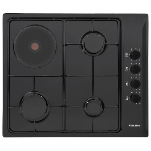 Table de cuisson mixte Glem GTL647BK