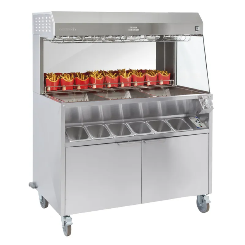 Poste de salage double chauffe 1200 CASSELIN CPDSDC1200