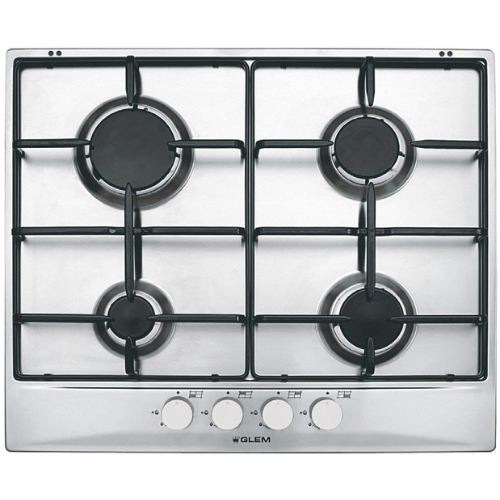 Table de cuisson gaz Glem GT64IX
