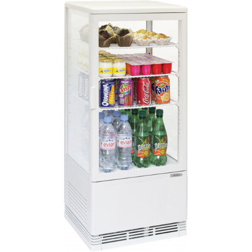 Mini vitrine réfrigérée positive 78L Blanche CASSELIN CVR78LB