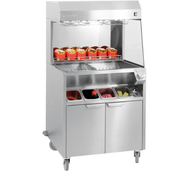 Poste de salage double chauffe 800 CASSELIN CPDSDC800