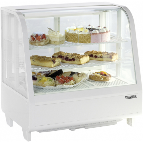 Vitrine réfrigérée à poser 100L Blanche CASSELIN CVR100LB