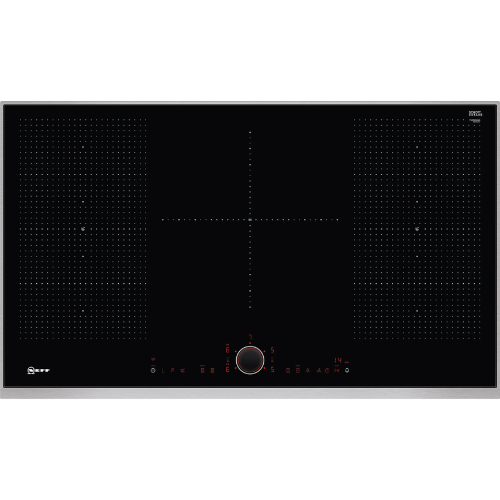 Table de Cuisson FlexInduction avec Commande TwistPad Inox n90 Neff T59TS5RN0