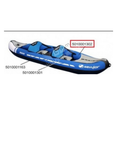 Vessie Latérale Gauche pour Kayaks Colorado, Sirocco, Wabash et Madison