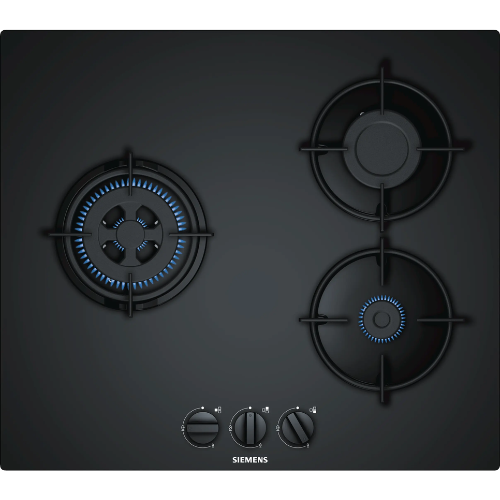 Table de Cuisson Gaz Noir Siemens EN6B6CB10
