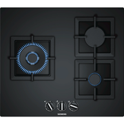 Table de Cuisson Gaz 3 Feux Wok Noir N70 Neff T26CS12S0