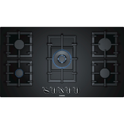Table de cuisson gaz 5 feux 90cm Verre SIEMENS EP9A6QB90