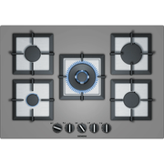 Table de cuisson gaz 5 feux 75cm Verre SIEMENS EP7A8QB20