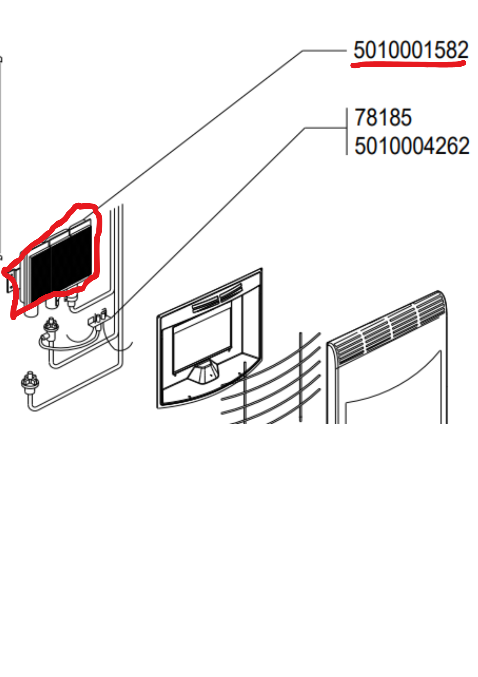 Brûleur Infrarouge pour Chauffage IR5000 (Modèles 2013 et ultérieurs) — Campingaz - 5010001582