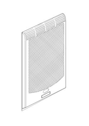 Façade Avant Bleue pour Chauffages Catalytiques CR 5000 et Elzo 3000 (Modèles 2013) — Campingaz - 5010001589