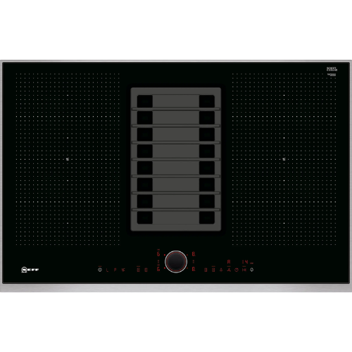 Table de Cuisson Induction Aspirante 2 Zones Flexinduction 80cm Neff T58TS6BN0