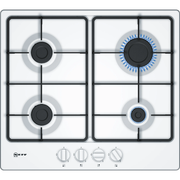 Table de Cuisson Gaz 4 Feux Blanc N50 Neff T26BB46W0