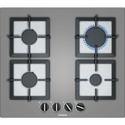 Table de cuisson gaz 4 feux 60cm Verre SIEMENS EP6A8PB20