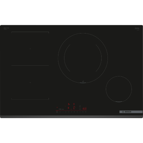 Série 6, Table à induction, 80 cm, Noir, sans cadre BOSCH PVS831HC1H