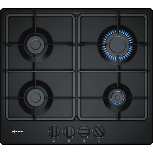 Table de Cuisson Gaz 4 Feux Noir N50 Neff T26BB46S0