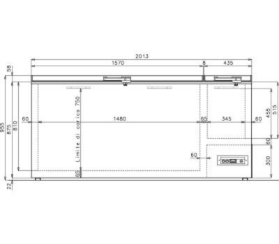 Coffre de stockage et congélateur IARP CF900 SILVER