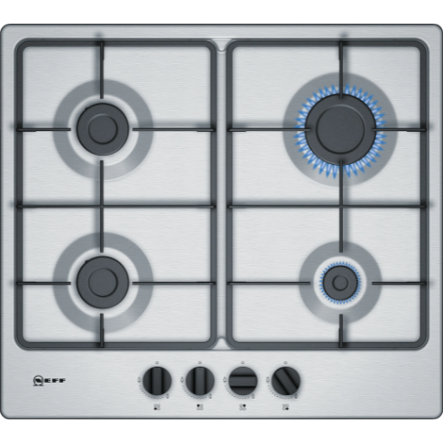 Table de Cuisson Gaz 4 Feux Inox N50 Neff T26BB46N0