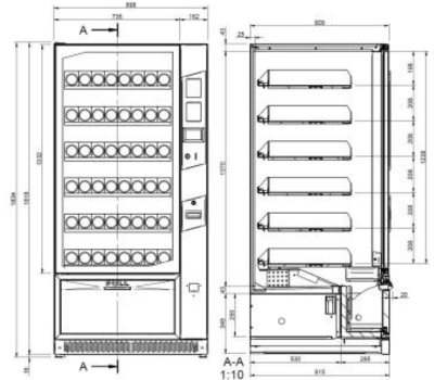 Distributeur automatique IARP CHELSEA BOOST