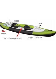 Vessie de Plancher avec Valve Boston pour Kayak Yukon (Modèle 2013 et ultérieurs) — Sevylor - 5010001664