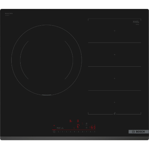 Série 6, Table à induction, 60 cm, Noir, sans cadre BOSCH PXJ631HC1E(F)