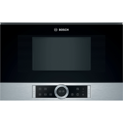 Série 8, Micro-ondes intégrable, 60 x 38 cm, Inox BOSCH BFR634GS1