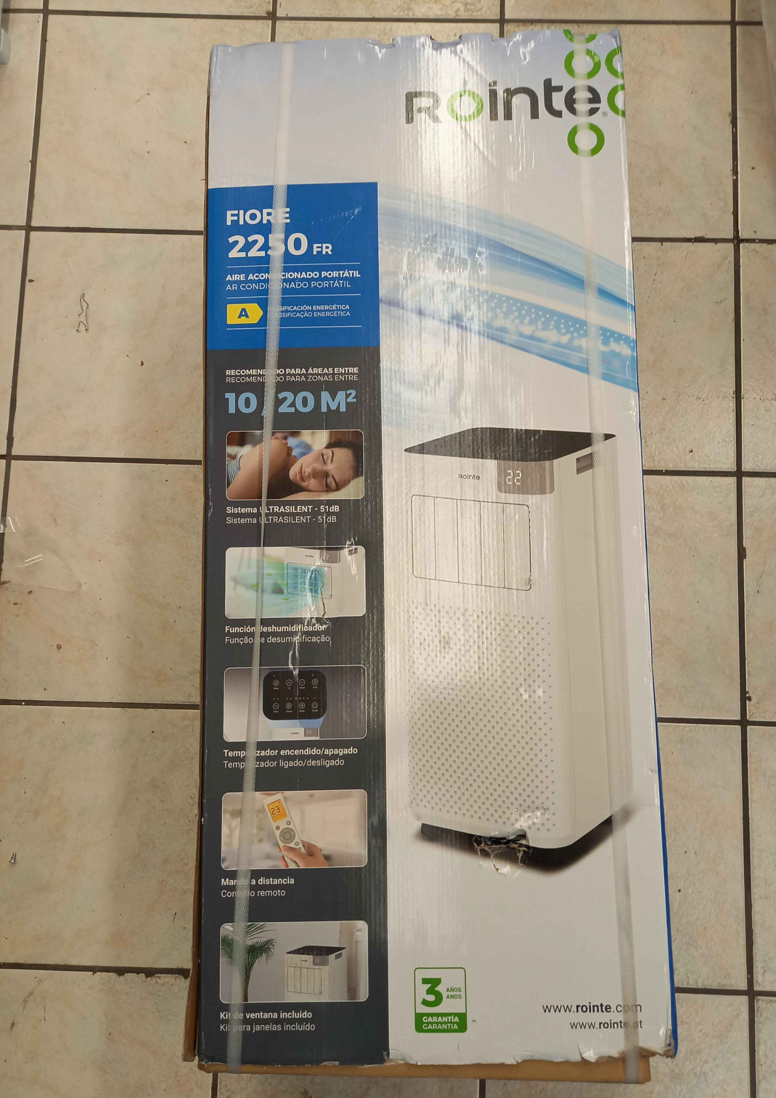 Climatiseur Mobile Rointe FIORE 2250 FR