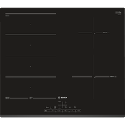 Série 6, Table à induction, 60 cm, Noir BOSCH PXE631FC1E