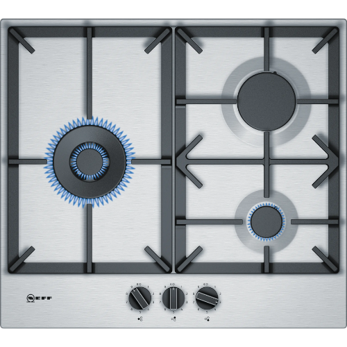 Table de Cuisson Gaz 3 Feux Inox N70 Neff T26DS19N0