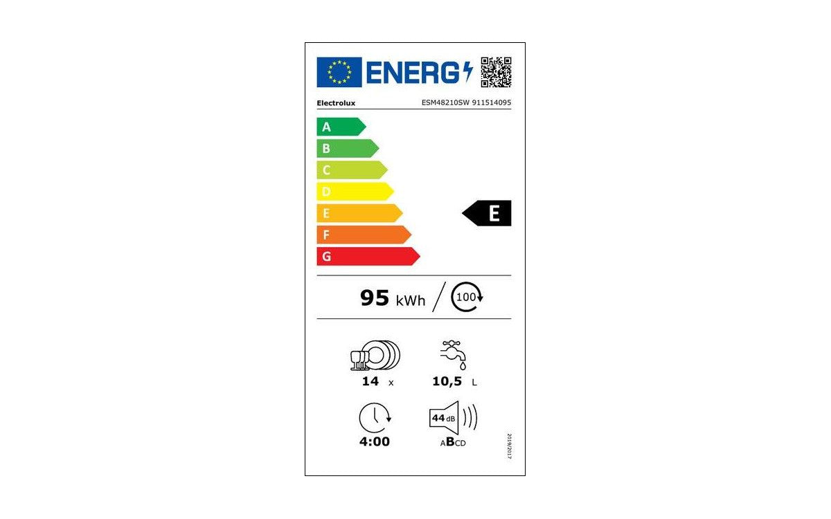 Lave-vaisselle Pose Libre 60 cm SatelliteClean® 14 couverts ELECTROLUX ESM48210SW