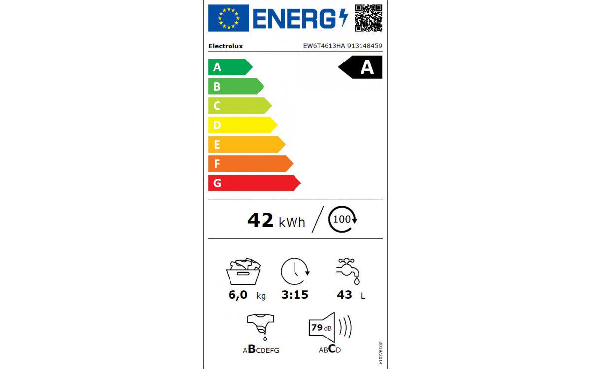 Lave-linge Top PerfectCare 600 6.0 kg ELECTROLUX EW6T4613HA