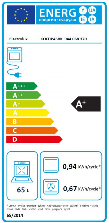 Four Encastrable Pyrolyse Electrolux KOFDP46BKEM