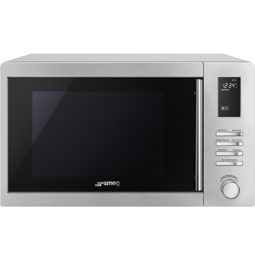 Four Micro-Ondes Inox Anti-trace SMEG MOE25X - vue 1