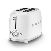 Grille-pain 2 Tranches Blanc Mat SMEG TSF01WHMEU(F)