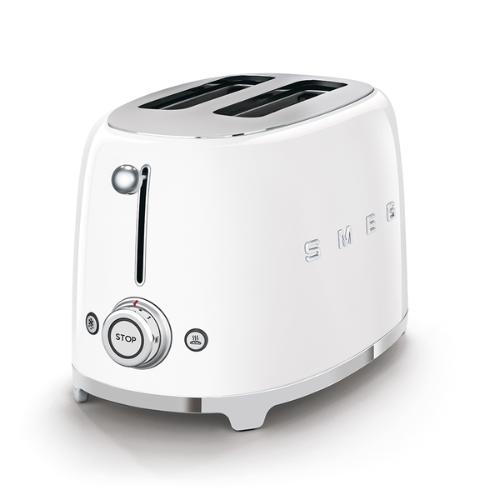 Grille-pain 2 Tranches Blanc SMEG TSF01WHEU(F)