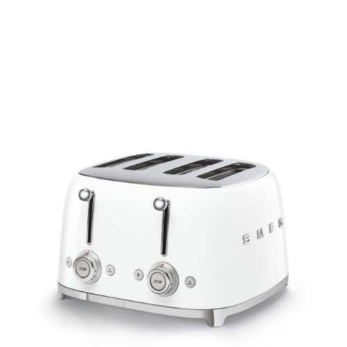 Grille-pain 4 Tranches Blanc SMEG TSF03WHEU(F)