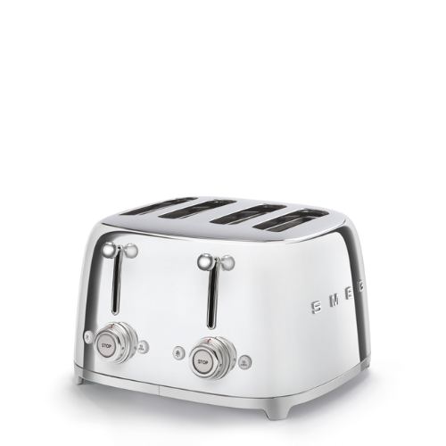 Grille-pain 4 Tranches Chromé SMEG TSF03SSEU(F)