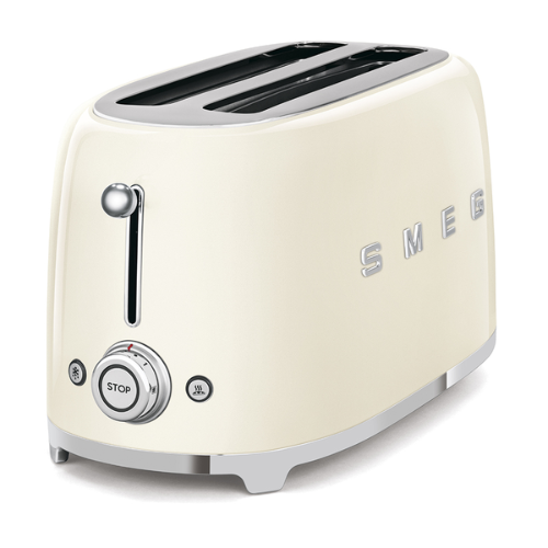 Grille-pain 4 Tranches Créme SMEG TSF02CREU(F)
