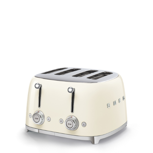 Grille-pain 4 Tranches Créme SMEG TSF03CREU(F)