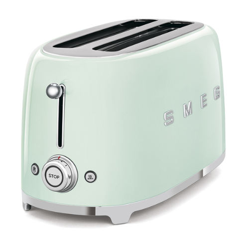 Grille-pain 4 Tranches Vert d'eau SMEG TSF02PGEU(F)