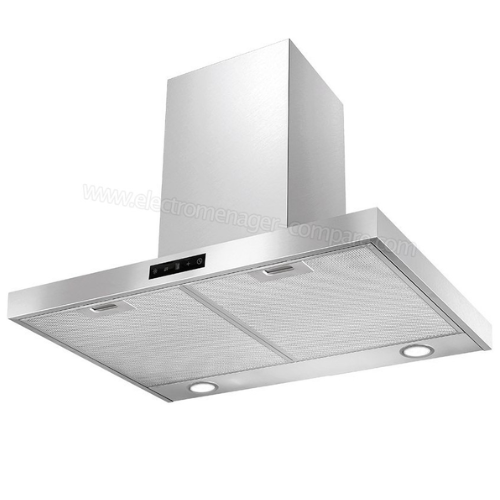 Hotte Décorative Murale Soft Verre/Inox 60 CM Airlux AHS670IX