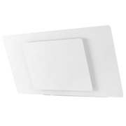 Hotte Murale Inclinée Verre Blanc 90 cm AIRLUX AHW981WH