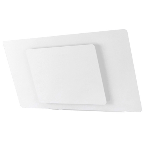 Hotte Murale Inclinée Verre Blanc 90 cm AIRLUX AHW981WH