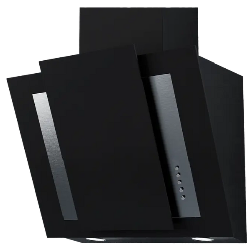 Hotte décorative murale inclinée 60 cm GLEM GHW67BK