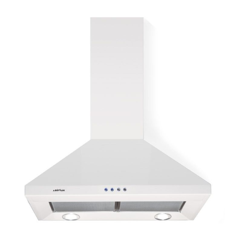Hotte décorative murale blanche 60cm AIRLUX AHP67WH