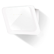 Hotte décorative murale inclinée 80cm AIRLUX AHW89WH