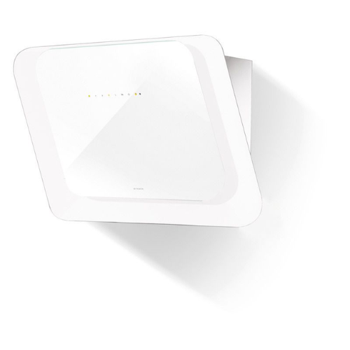 Hotte décorative murale inclinée 80cm AIRLUX AHW89WH
