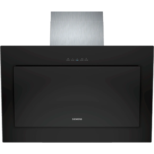 Hotte décorative murale noire 80cm SIEMENS LC86KA670