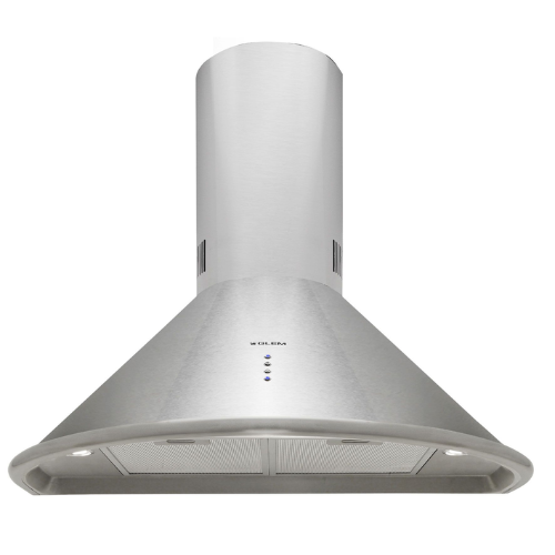 Hotte murale décorative inox 90cm Glem GHR97IX