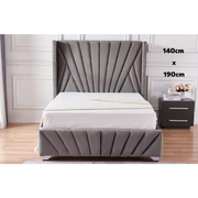 LIT BONIFACIO GRIS 140x190 cm EURODESIGN 726G140