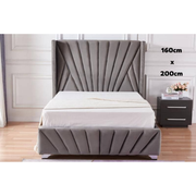 LIT BONIFACIO GRIS 160x200 cm EURODESIGN 726G160